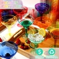 thumbnail image 4 of 72 Pcs Plastic Margarita Glasses 8 oz Plastic Margarita Cups Mexican Theme Cocktail Glasses Shatterproof Disposable Cocktail Cups for Cinco De Mayo Fiesta(Multi Colors), 4 of 6