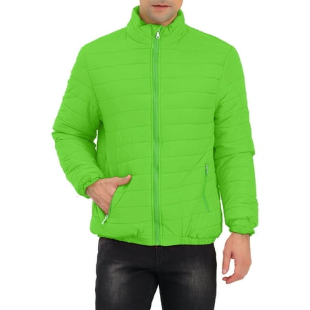 Neon green deals bubble jacket