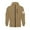 Khaki, variant on LUOGENLI Hoodies for Men Carhartt White Men's Zip up Hoodie Casual Loose Fit Pullover Sweatshirt for Autumn Winter Comfortable Streetwear Lined Jacket with Hood Men Hoodies Zip up Warm Grey1 Size S