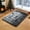 Grey, variant on Warm Mattress Topper, Japanese Velvet Finish Fluffy Floor Futon Mattress, Winter Warm Floor Mattress Pad, Super Soft Roll Up Tatami Mat, Plush Roll-Up Sleeping Mat for Dorm & Home, Christmas Gift