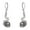 D, variant on Womens Earrings Dangly Faux Pearl Lever Back Earring Spiral Cubic Zirconia Crystal Gold Plated