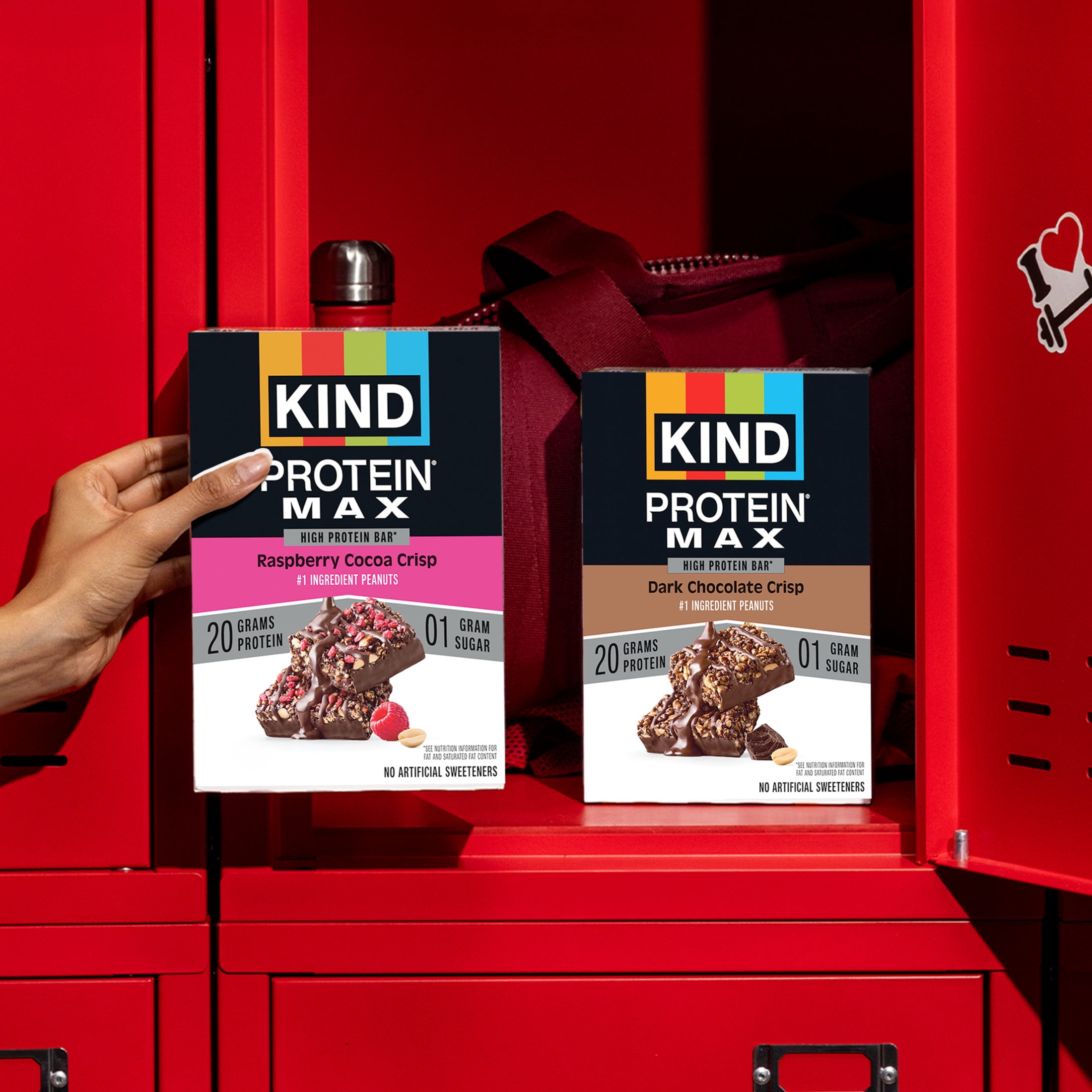 KIND Protein Max Dark Chocolate Crisp 8.7 OZ 4 Count