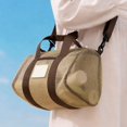 thumbnail image 5 of Mesh Wet Dry Separation Duffle Bag Adjustable Shoulder Strap Large Capacity Beach Pool Travel Handbag Multi Solid Color Options, 5 of 6