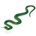 thumbnail image 2 of 5X Simulation Soft Plastic Toy Snake Simulation Snake Rubber Tip Toy - Green, 2 of 7