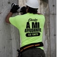 thumbnail image 2 of Ayudante - Safety Yellow Hi-Vis T-Shirt, 2 of 2