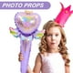 thumbnail image 2 of BRIGHTFUFU 50 Uds globos de papel de aluminio para fiesta, varita para globo inflable, suministros para fiesta de globos inflables de mano, 2 of 8