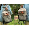 thumbnail image 5 of AUXDIQ Hiking Backpack 7L/10L Lightweight Backpack Travel Daypack for Women Men Khaki, 5 of 6