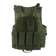 US Army Tactical Military Hunting Combat Assault Carrier Vest Adjustable Top