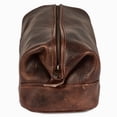 thumbnail image 3 of Neceser de piel HLC para hombre, piel auténtica, color marrón, 3 of 6