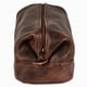thumbnail image 3 of Neceser de piel HLC para hombre, piel auténtica, color marrón, 3 of 6