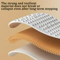 thumbnail image 4 of Silicone Foot Massage Mat Acupressure Mat Plate, 29.5x17.7in Slow Running Pad for Home, Fatigue-Mat, Pressure-Point Pad Pink, 4 of 5