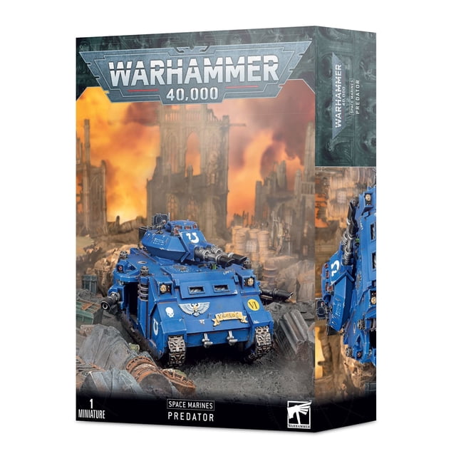 Juguete Warhammer 40,000 Space Marines Predator Warhammer
