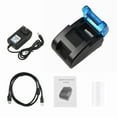 thumbnail image 2 of Riwcyla BISOFICE 58mm Thermal Receipt Printer Desktop USB& Connection Printer Barcode Printing with 1 Roll Paper Inside Compatible with iOS Android Windows for Restaurant Sales Retail Shop, 2 of 6