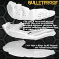 thumbnail image 4 of Bulletproof: World’s Thinnest Most Breathable Mouthguard is 3X Stronger! Football MMA Hockey Rugby Basketball BJJ Lacrosse Boxing Sports Mouth Guard Grinding Teeth. Youth Teens Boys Girls Kids Braces, 4 of 8