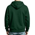 thumbnail image 4 of Chiccall Mens Zip-up Hoodies Long Sleeve Loose Fit Sweatshirts Casual Athletic Solid Jacket for Men, 4 of 6