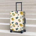 thumbnail image 6 of Fuzoiu Travel Elements Print Suitcase Cover,Washable Luggage Covers for Suitcase,Elastic Luggage Protector Cover,Scratch Resistant Travel Suitcase Covers-X-Large, 6 of 7
