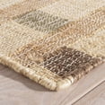 thumbnail image 3 of Dash & Albert Mosaic Handwoven Jute Rug, 2' x 3', Blue, 3 of 6
