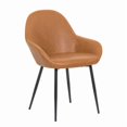 thumbnail image 4 of Fauteuil Ani, noir, rembourré, ensemble de 4, 4 of 5