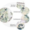 thumbnail image 6 of Vintage Floral Bird Waterproof Fabric Shower Curtain,Retro Summer Botanical Waterproof Fabric Shower Curtain for Bathroom Curtains Bathtubs Hotel Washable Shower Curtains with 12 Hooks Standard 60x72, 6 of 8
