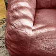 thumbnail image 5 of Bean Bag Chair for Adults,Upholstered Floor Sofa with Footstool,Large Lazy Sofa Plush Chair Bean Bag Couch for Bedroom Living Room,Red, 5 of 5