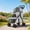 Gray, variant on Puedo Double Pet Stroller for Small Cats and Dogs, Foldable Kittens Puppies Travel Strolling Cart with 2 Carriages, Lockable Wheels, Khaki