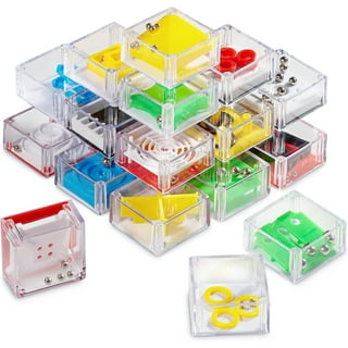 GAN 330 Keychain Cube, Plastic 3x3 Mini Key Ring, 3 by 3 Small Sitckerless  Speed Cube 