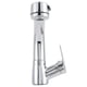 thumbnail image 4 of Grifo extraíble para lavabo de baño G1/2, grifo mezclador de agua fría y caliente tipo elevación giratorio de 360 grados, 4 of 14