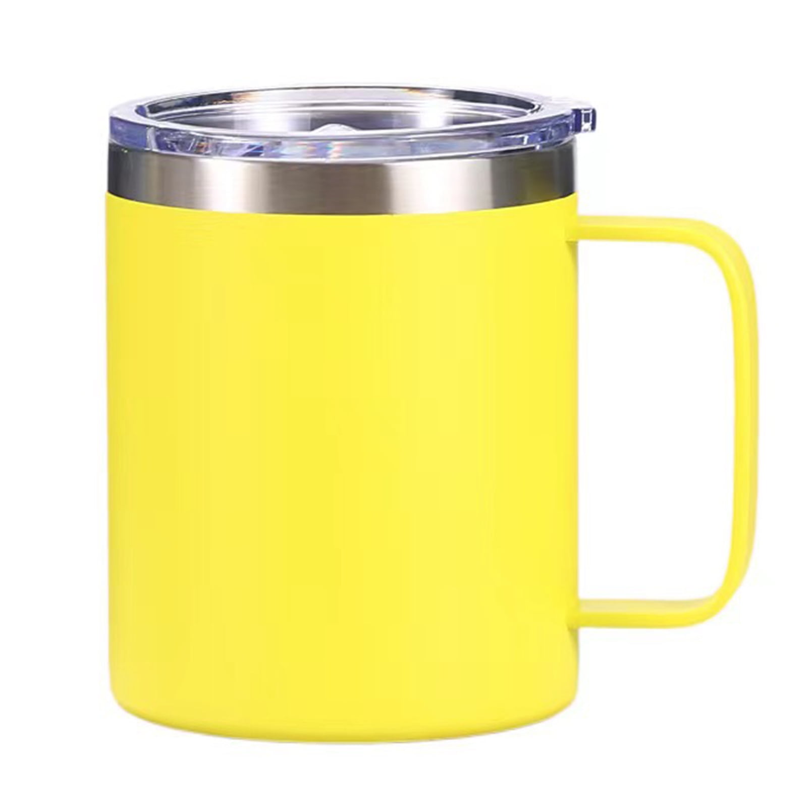 FaLX Insulation Cup with Handle 360ML, Longterm Insulation, Clear