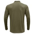 thumbnail image 4 of Ketyyh-chn99 Men Long Sleeve Shirt 2024 Pullover Tee Shirts Blouse Army Green,S, 4 of 4