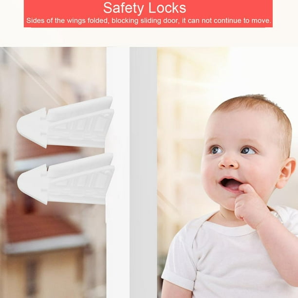1x door lock latch Door Security Devices Child Safety Locks Doors Kids Suit  USA