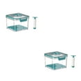 thumbnail image 1 of Guardoinrt Récipient sous Vide Rectangulaire en Plastique pour Stockage Alimentaire Efficace Vert 1.5L 1.5L 2.5L 2ensemble, 1 of 6