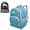 MintGreen, variant on WOLT Bowling Ball Bag 2Ball Bowling Backpack with Protective Foam Padded & Shoe Compartment MintGreen