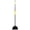 Black+yellow, variant on Three-Section Telescopic Aluminum Alloy Rod Long-Handled Broom (Light Blue)