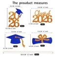 thumbnail image 2 of Cake Toppers SakFestivo 16 Piezas para Fiesta de Graduación, 2 of 4