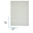 thumbnail image 4 of Livabliss Freud Modern Solid Area Rug, 7'10" x 10', Off-White, 4 of 7