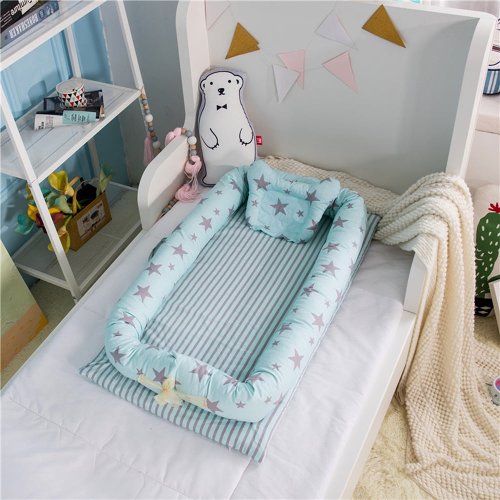 Baby portable bed in the bed removable and washable baby isolation bed