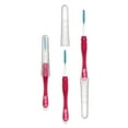thumbnail image 4 of GUM Proxabrush Go-Betweens - Moderate, Interdental Brushes, Soft Bristled Dental Picks, 10 Count (4pk), 4 of 9