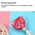 thumbnail image 3 of Decodeary 100pcs Transparent Candy Bags Flat Open Top Plastic Cookie Wedding Small Sweets Pouch for Gifts Treats Wrapping Displaying Usage 7*10 Common0.05mm, 3 of 9