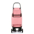 thumbnail image 5 of ROLSER I-Max Tweed 4 Wheel 2 Swivelling Foldable Shopping Trolley - Gray, 5 of 5