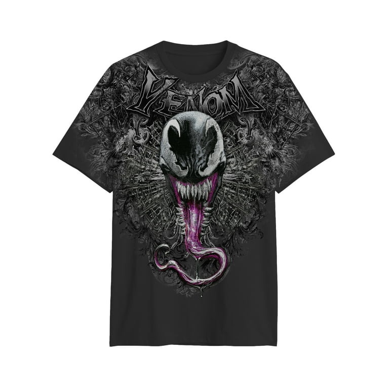 Marvel Venom, Mens Graphic Short Sleeve Tee, Sizes XS-3XL