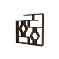 thumbnail image 5 of Tamara Geometric Open Shelves Bookcase, Walnut, 5 of 6