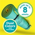 thumbnail image 4 of Aqua Lily Pad 12x6 Feet Original Floating Water Mat Foam Island for Lake, Pool, and Beach, 4 of 10