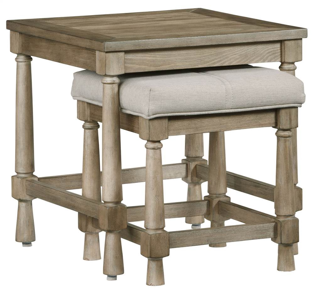 Nesting End Table with Upholstered Bench - Walmart.com