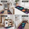 thumbnail image 5 of Neon Halloween Pattern Kitchen Rugs Sets Of 3,Kitchen Runner Rugs Non Skid Washable,Decorative Kitchen Floor Mats for Kitchen,Sink,Laundry,17"x30"+ 17"x47" + 17"x59", 5 of 6