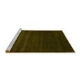 thumbnail image 2 of Ahgly Company Machine Washable Indoor Rectangle Abstract Yellow Contemporary Area Rugs, 2' x 3', 2 of 4