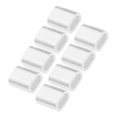 thumbnail image 4 of Férulas de aluminio, Práctica estable Liso de 100 piezas de aluminio alambre de aluminio clamp m4 al6063 para aparejo de cuerda, 4 of 7