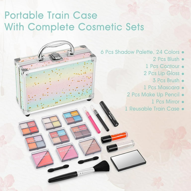 MAQuillAGE セット Miss Rose Professional All-in-One Makeup Kit, 88 Colors Palette