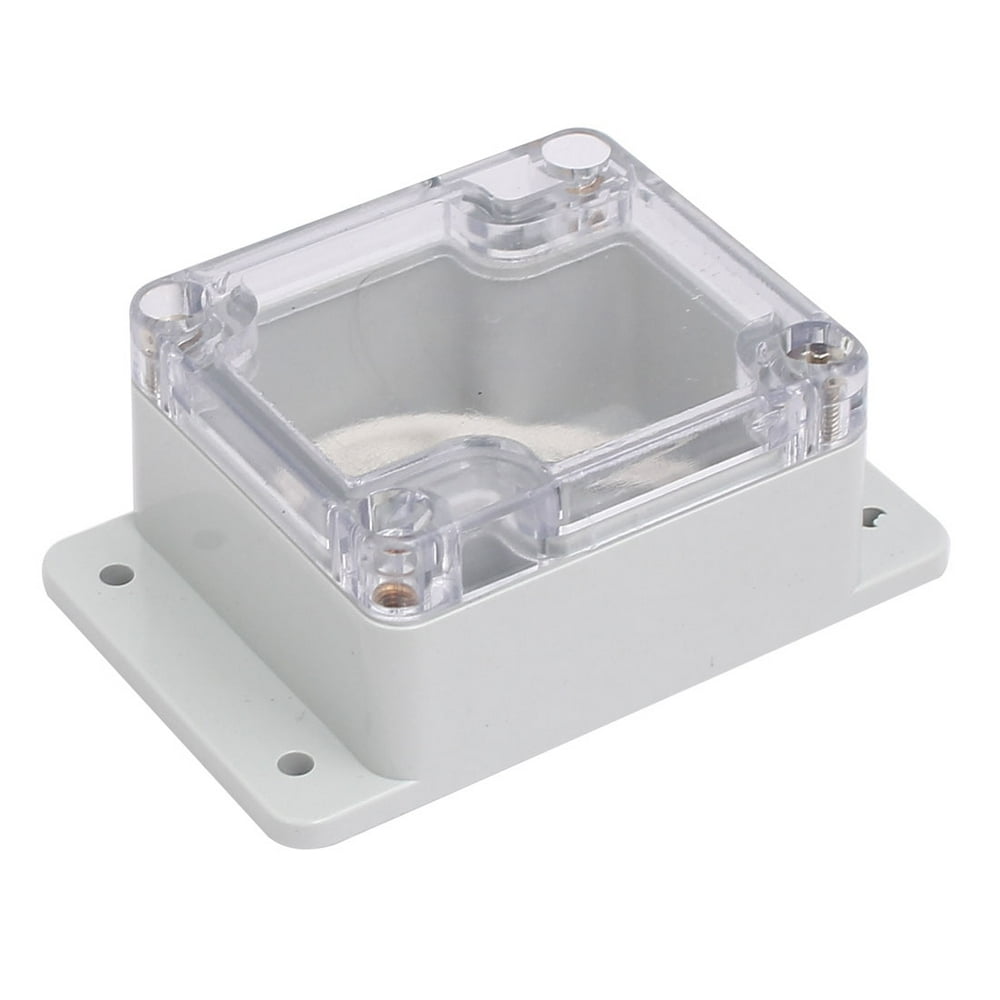 65mm x 60mm x 36mm ABS Clear Cover Dustproof IP65 Electrical Junction
