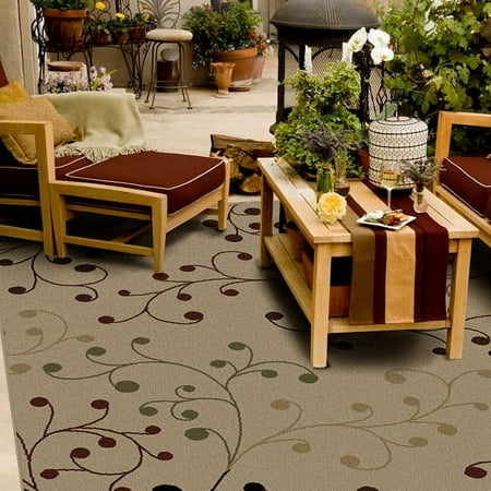 Orian Mimosa Olefin Indoor / Outdoor Rug