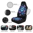 thumbnail image 6 of Binienty Waterproof Car Seat Covers Front Seats Only Floral Butterfly Breathable Stretchable Auto Bucket Cushions 2 Pack Airbag Friendly Car Interior Decor, Easy to Install, 6 of 8